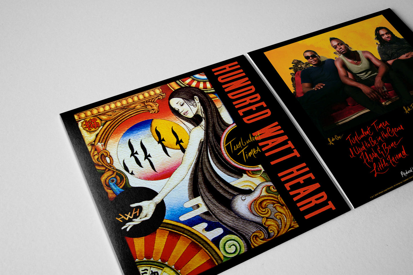 Hundred Watt Heart - Turbulent Times (Limited Edition, 180 Gram Clear Vinyl) | Mint (M) Mint (M)-