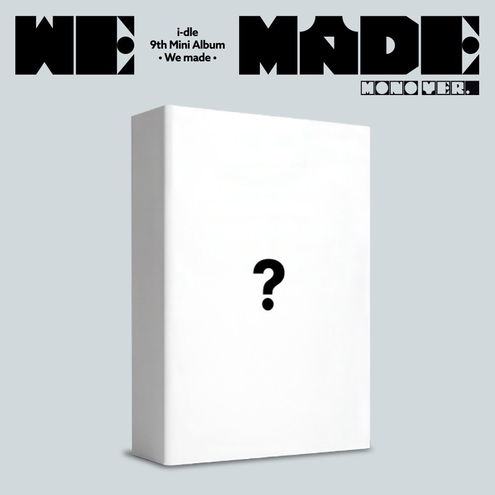 I-Dle - (PRESALE 7/10/26) We made (STICKER BOOKLET CD) | Mint (M) Mint (M)-