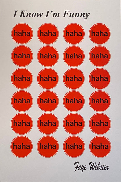 I Know I'm Funny Haha (OPAQUE BLUE VINYL) | Mint (M) Mint (M)-