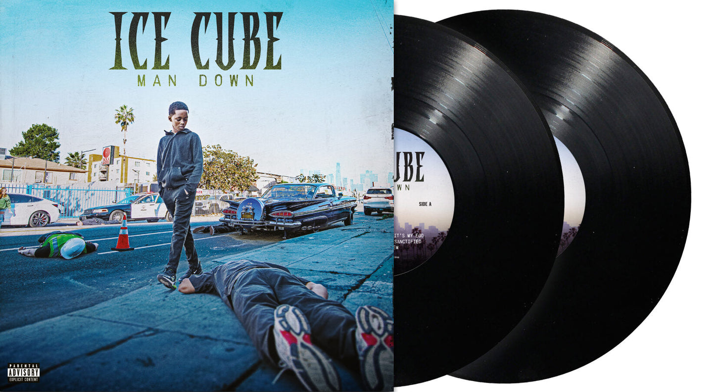 Ice Cube - Man Down [Import] (2xVINYL) | Mint (M) Mint (M)-