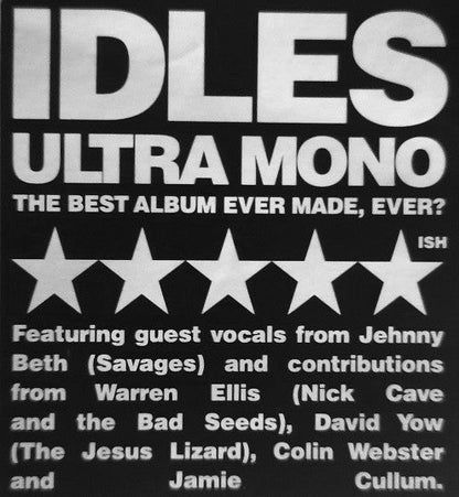 Idles - Ultra Mono | Mint (M) Mint (M)-