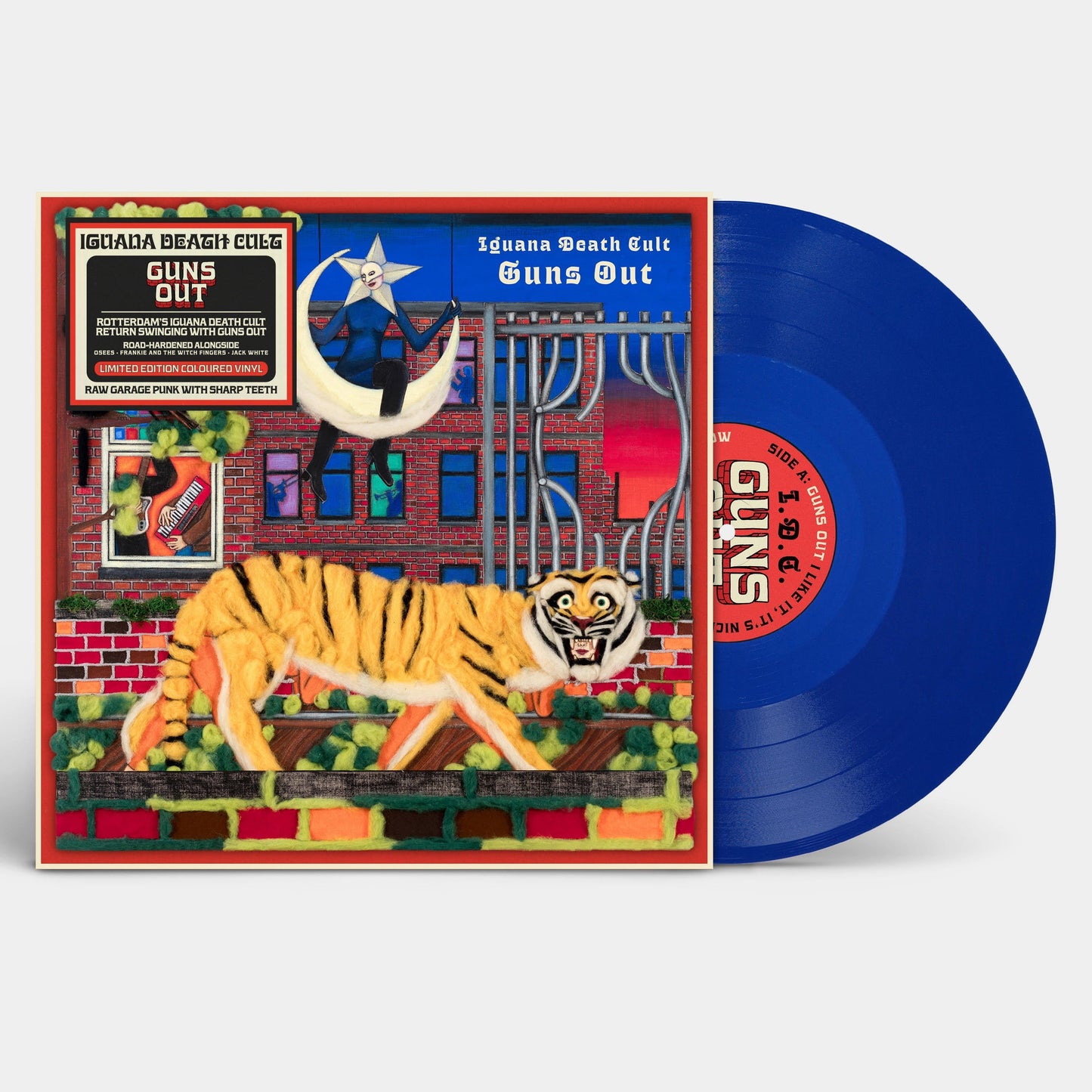 Iguana Death Cult - Guns Out (Limited Edition) [Blue Vinyl] |-