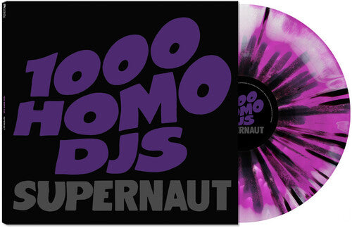 1000 Homo DJs - Supernaut (MAGENTA BLACK WHITE SPLATTER VINYL) | NEW Mint (M) Mint (M)-