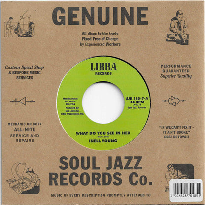 Inell Young - What Do You See In Her / I Remember The Summer | Mint (M) Mint (M)-