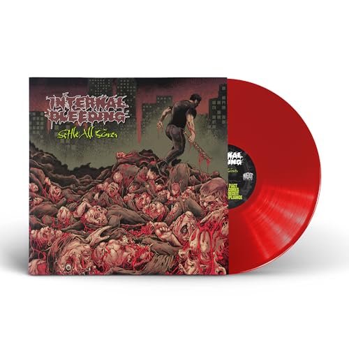 Internal Bleeding - Settle All Scores (Clear Red Vinyl) |-