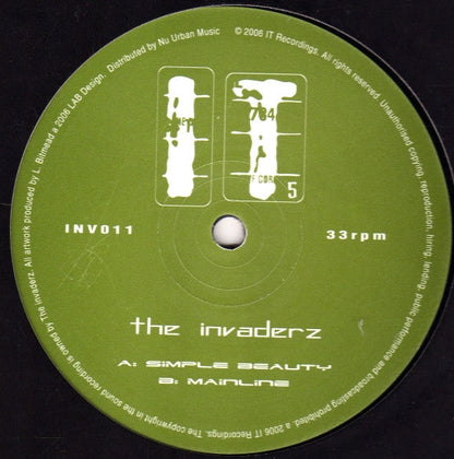 Invaderz - Simple Beauty / Mainline | Near Mint (NM) Generic-
