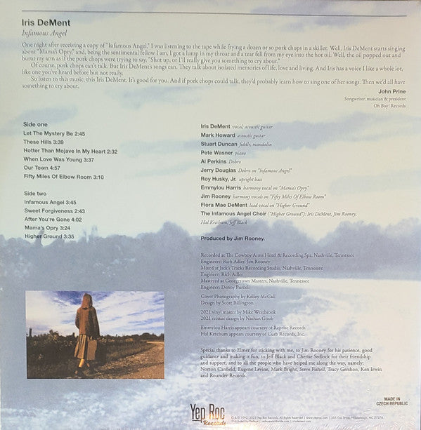 Iris DeMent - Infamous Angel (IEX: EARTHY BROWN VINYL) | Mint (M) Mint (M)-