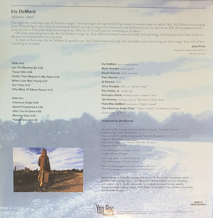 Iris DeMent - Infamous Angel (IEX: EARTHY BROWN VINYL) | Mint (M) Mint (M)-