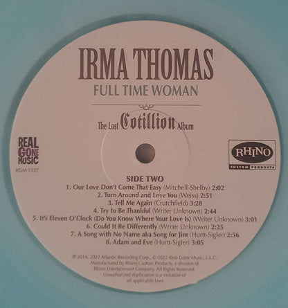 Irma Thomas - Full Time Woman (The Lost Cotillion Album) | Mint (M) Mint (M)-