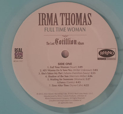 Irma Thomas - Full Time Woman (The Lost Cotillion Album) | Mint (M) Mint (M)-