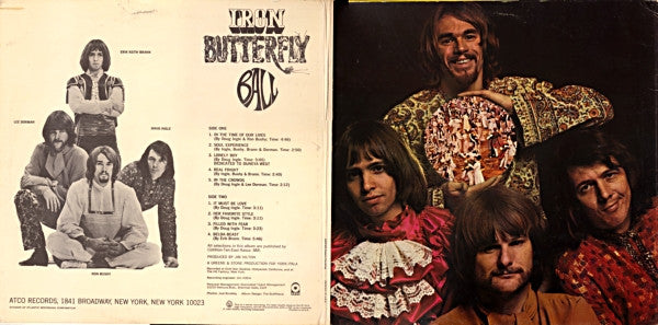 Iron Butterfly - Ball | Near Mint (NM) Very Good Plus (VG+)-