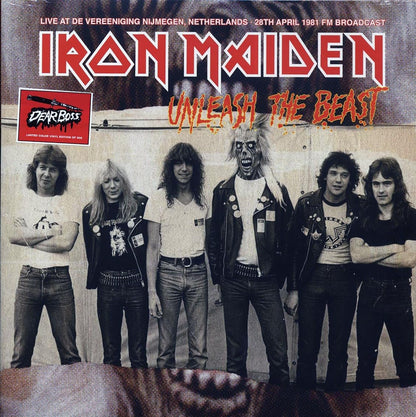 Iron Maiden - Unleash The Beast: Live At De Vereeniging Nijmegen, Netherlands 28th April 1981 FM Broadcast (Limited Edition, Pink Vinyl) [Import] | Mint (M) Mint (M)-