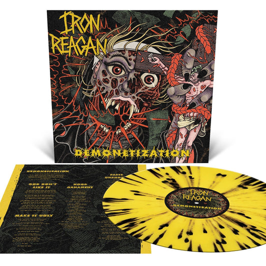 Iron Reagan - Demonetization (Indie Exclusive) [Canary Yellow With Splatter] |-