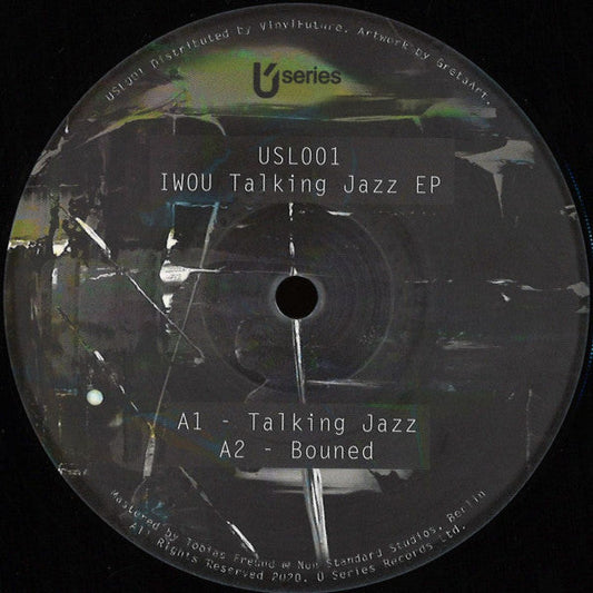 Iwou - Talking Jazz EP | Mint (M) Generic-
