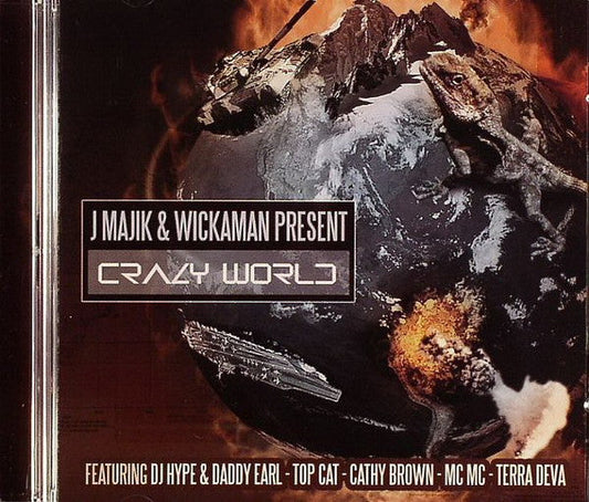 J Majik & Wickaman - Crazy World (2xCD) | Mint (M) Mint (M)-