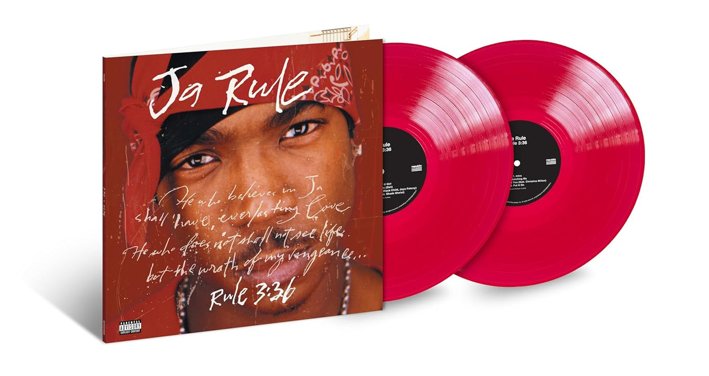 Ja Rule - Rule 3:36 (Limited Edition, Ruby Red Colored Vinyl) (2 Lp's) | Mint (M) Mint (M)-