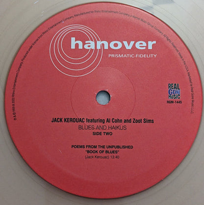 Jack Kerouac Featuring Al Cohn And Zoot Sims - Blues And Haikus | Mint (M) Mint (M)-