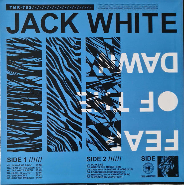 Jack White (2) - Fear Of The Dawn | Mint (M) Mint (M)-