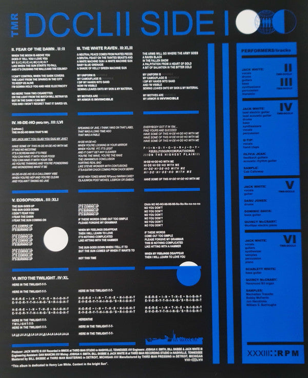 Jack White (2) - Fear Of The Dawn | Mint (M) Mint (M)-