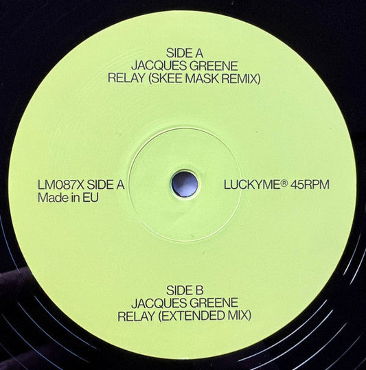 Jacques Greene - Relay (SKEE MASK) (VINYL) | Mint (M) Generic-