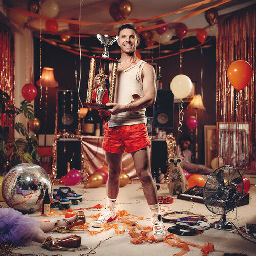 Jake Shears - Last Man Dancing (Limited Edition Orange Marble Vinyl) [INDIE EX] | Mint (M) Mint (M)-