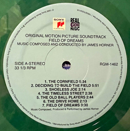 James Horner - Field Of Dreams (Original Motion Picture Soundtrack) | Mint (M) Mint (M)-