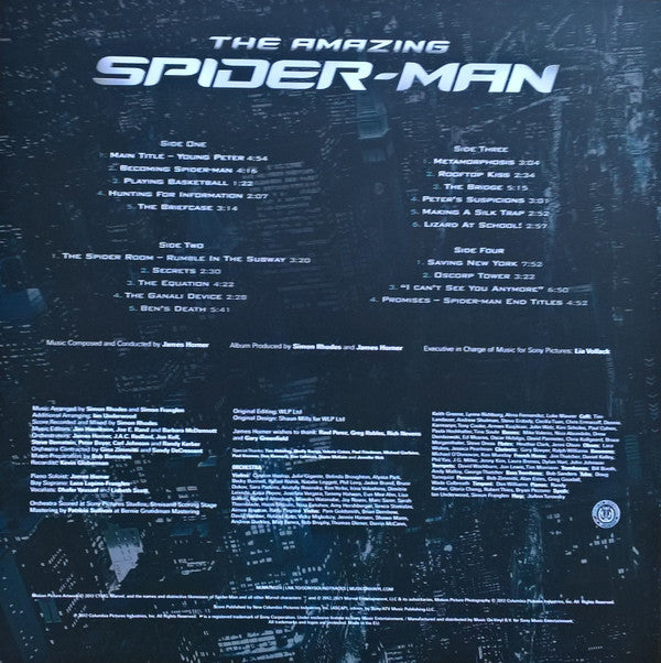 James Horner - The Amazing Spider-Man (Music From The Motion Picture) | Mint (M) Mint (M)-