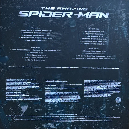James Horner - The Amazing Spider-Man (Music From The Motion Picture) | Mint (M) Mint (M)-