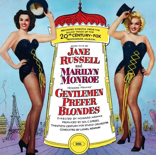 Jane Russell & Marilyn Monroe - Gentlemen Prefer Blondes (Limited Edition, Transparent Vinyl) [Import] | Mint (M) Mint (M)-