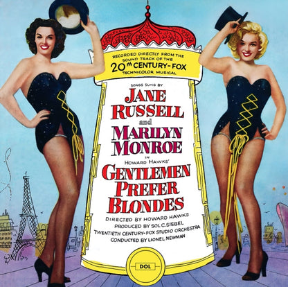 Jane Russell & Marilyn Monroe - Gentlemen Prefer Blondes (Limited Edition, Transparent Vinyl) [Import] | Mint (M) Mint (M)-