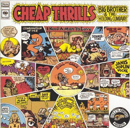 Janis Joplin (Big Brother & The Holding Company) - Cheap Thrills [Import] (180 Gram Vinyl) | Mint (M) Mint (M)-