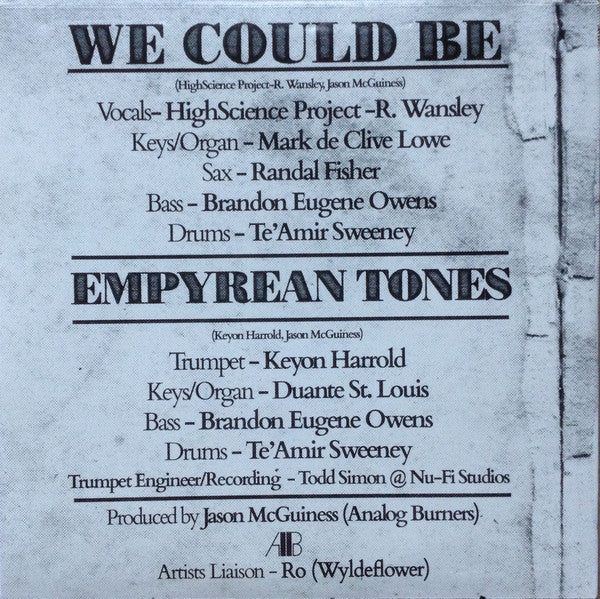 Jason McGuiness - We Could Be / Empyrean Tones | Mint (M) Mint (M)-