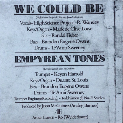 Jason McGuiness - We Could Be / Empyrean Tones | Mint (M) Mint (M)-