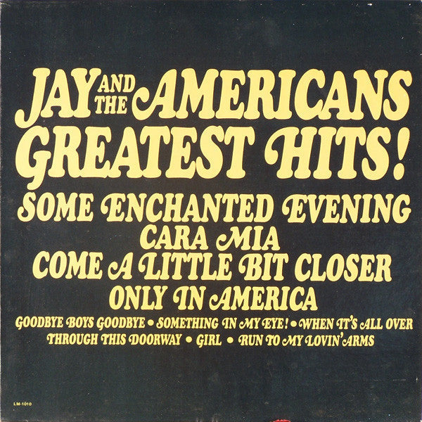 Jay And The Americans Greatest Hits! | Mint (M) Mint (M)-