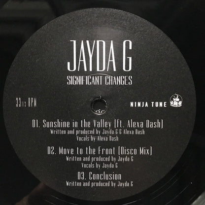 Jayda G - Significant Changes | Mint (M) Mint (M)-