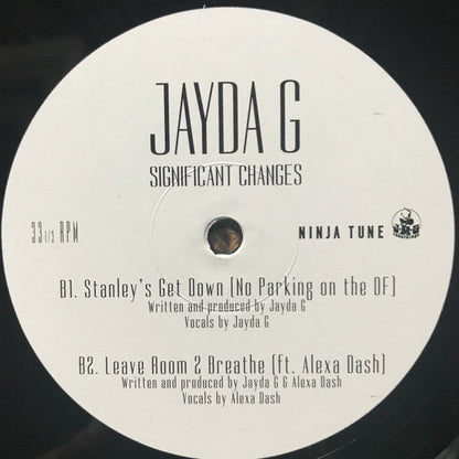 Jayda G - Significant Changes | Mint (M) Mint (M)-