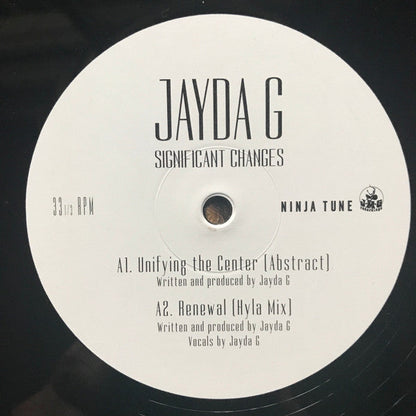 Jayda G - Significant Changes | Mint (M) Mint (M)-