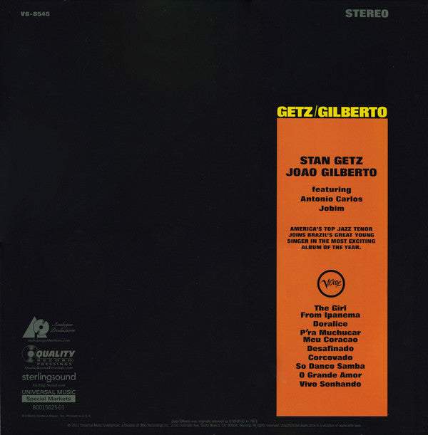 Getz / Gilberto | Mint (M) Mint (M)-
