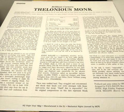 Thelonious Monk - Brilliant Corners | Mint (M) Mint (M)-