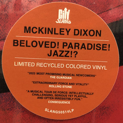 McKinley Dixon - Beloved! Paradise! Jazz!? (RECYCLED COLOR VINYL) | Mint (M) Mint (M)-