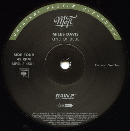 Miles Davis - Kind Of Blue | Mint (M) Mint (M)-