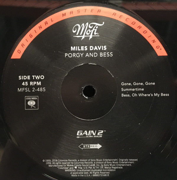 Porgy And Bess | Mint (M) Mint (M)-