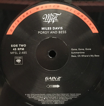 Porgy And Bess | Mint (M) Mint (M)-