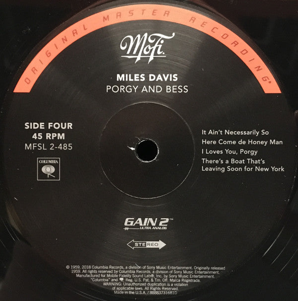 Porgy And Bess | Mint (M) Mint (M)-