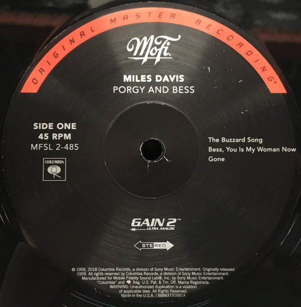 Porgy And Bess | Mint (M) Mint (M)-
