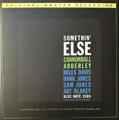 Cannonball Adderley - Somethin' Else | Mint (M) Mint (M)-