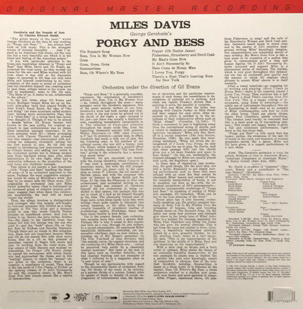 Porgy And Bess | Mint (M) Mint (M)-