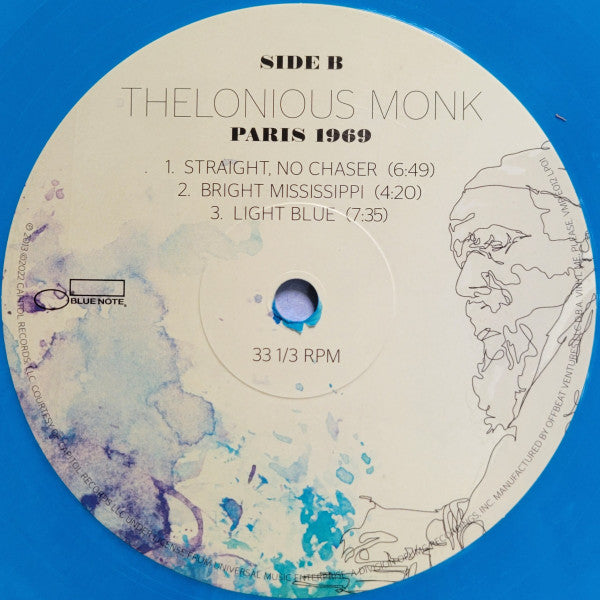 Thelonious Monk - Paris 1969 | Mint (M) Mint (M)-