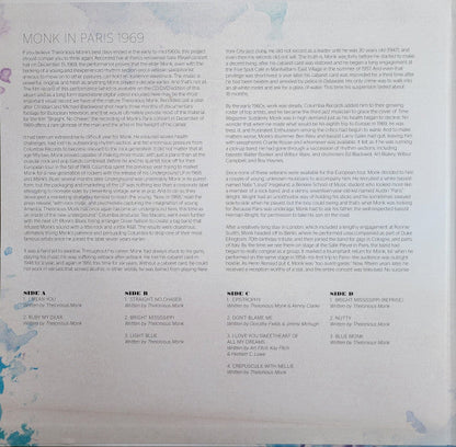 Thelonious Monk - Paris 1969 | Mint (M) Mint (M)-