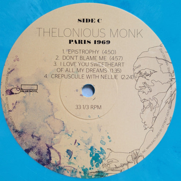Thelonious Monk - Paris 1969 | Mint (M) Mint (M)-